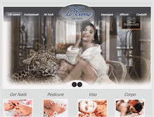 Tablet Screenshot of centroesteticoleterme.com